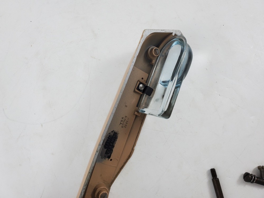Singer 404 Sewing Machine Light Cover, Light Unit, Socket, Bulb Screws