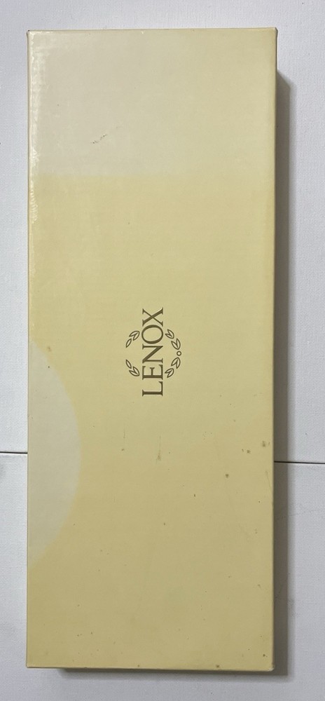 LENOX Wedding Promises 2 piece Silverplated Dessert set with Storage box