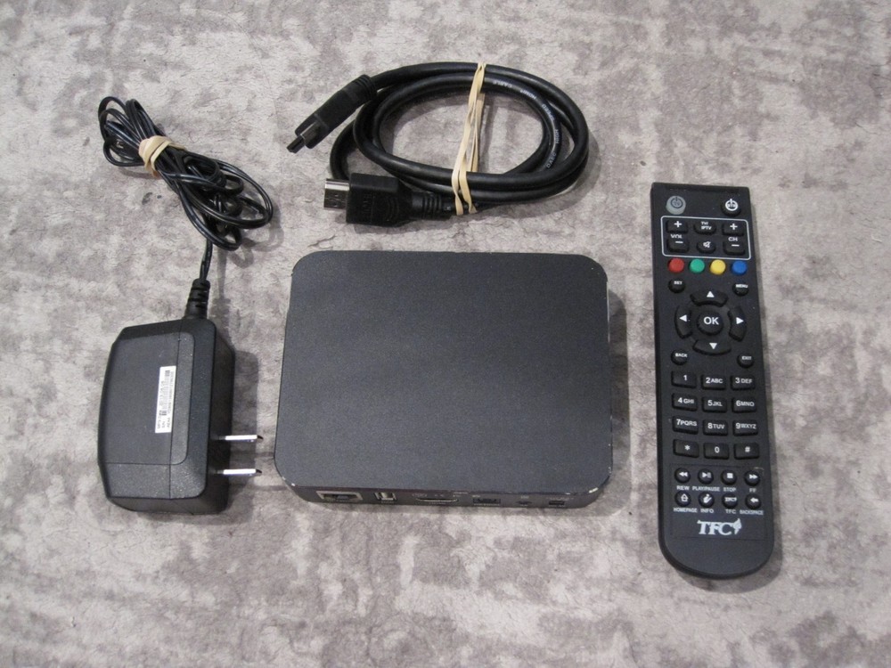 TFC Digital IPTV 2.2 Set Top Box IPTV Includes Remote