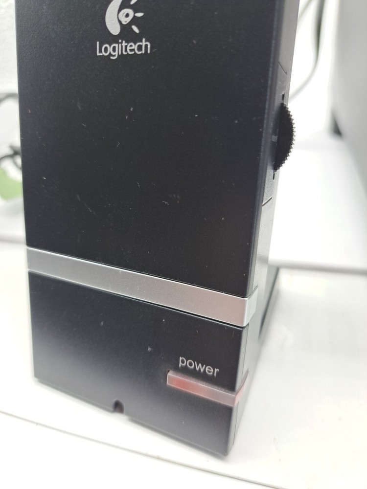 Logitech Tested X-240 Computer 3 Speaker System Active Sub