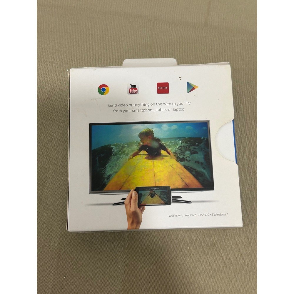 Chrome Cast first generation streaming device