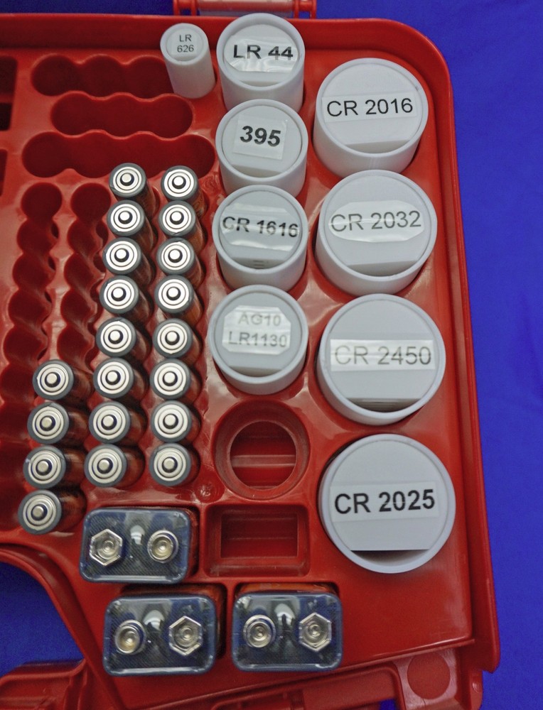 Affordable Coin Cell Storage- 3D printed to your size battery!
