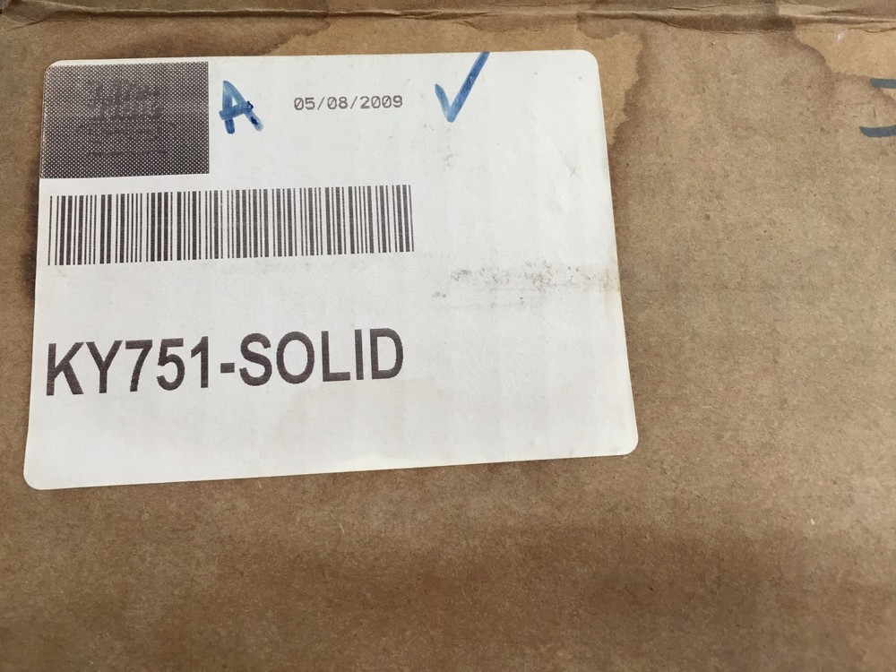 KY721 SOLID Keystone 10" T x 6-8" W KY721-SOLID