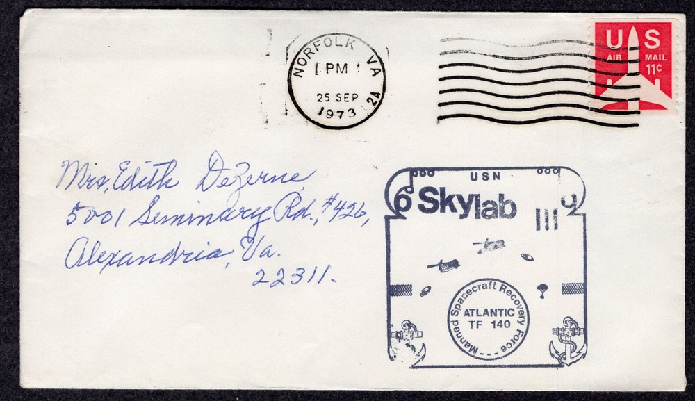1973 SKYLAB 3 Recovery Event NX715