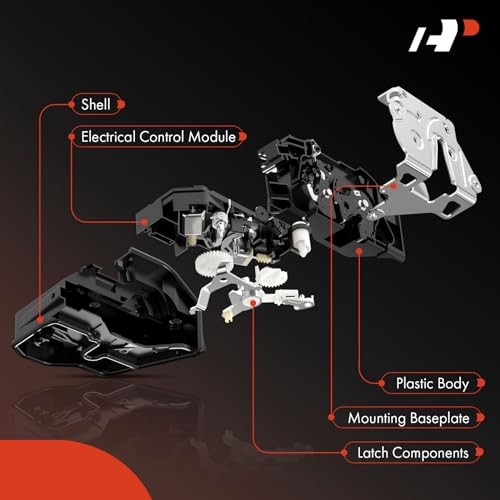 Door Lock Actuator Compatible with Lexus Front Right Passenger Side