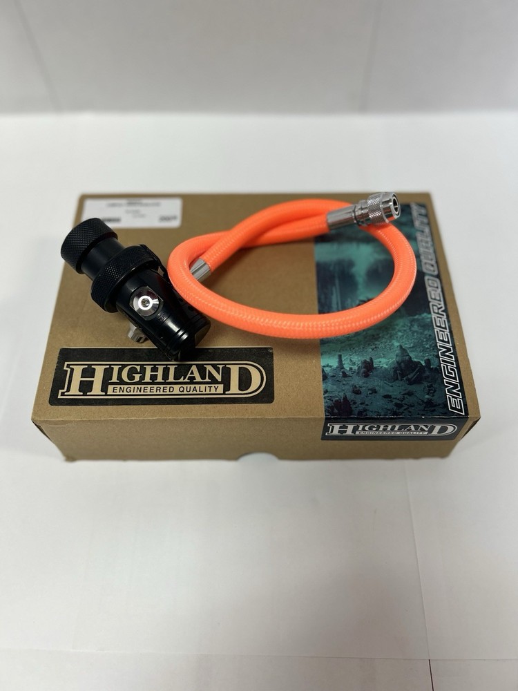 Highland Compact Argon Regulator, Scuba Diving, Tech Diving