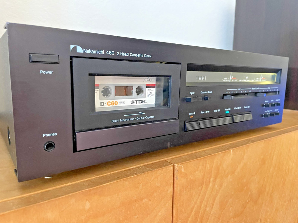 Nakamichi 480 2 head cassette deck