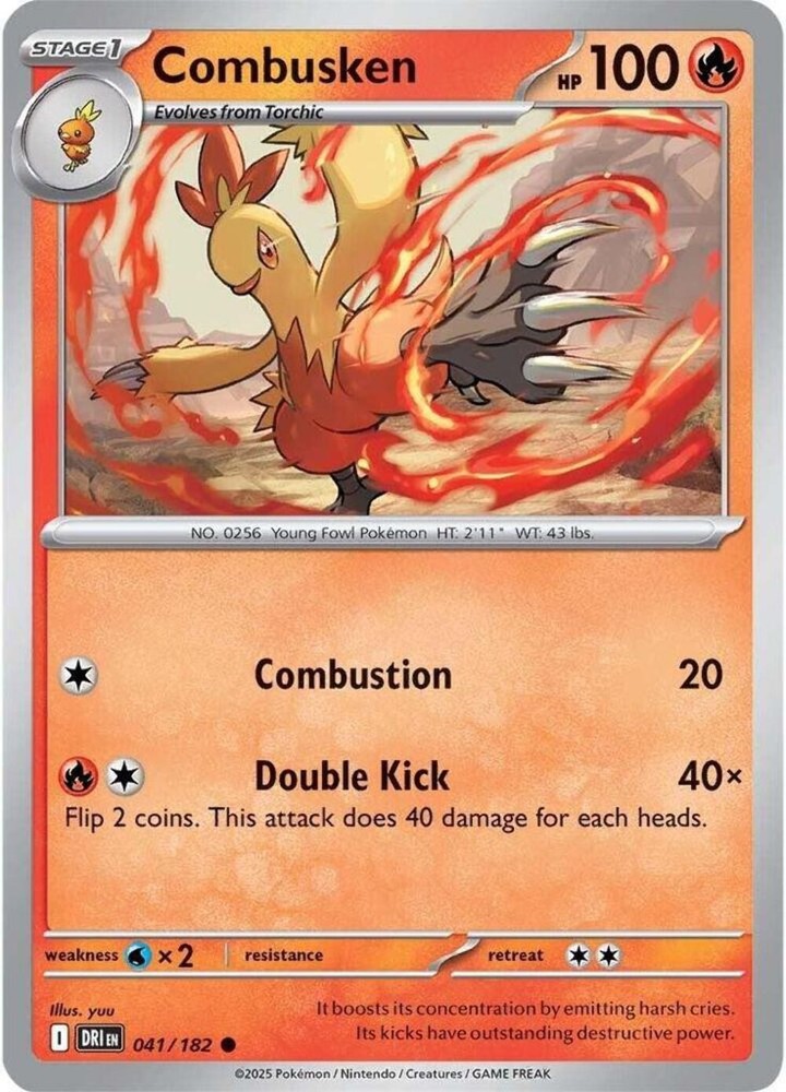 Combusken Common Regular DRI 041/182 NM