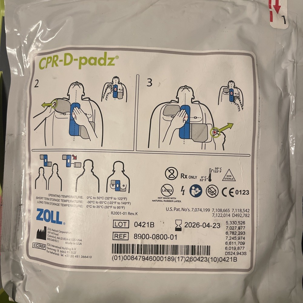Zoll Plus AED Plus W Pads