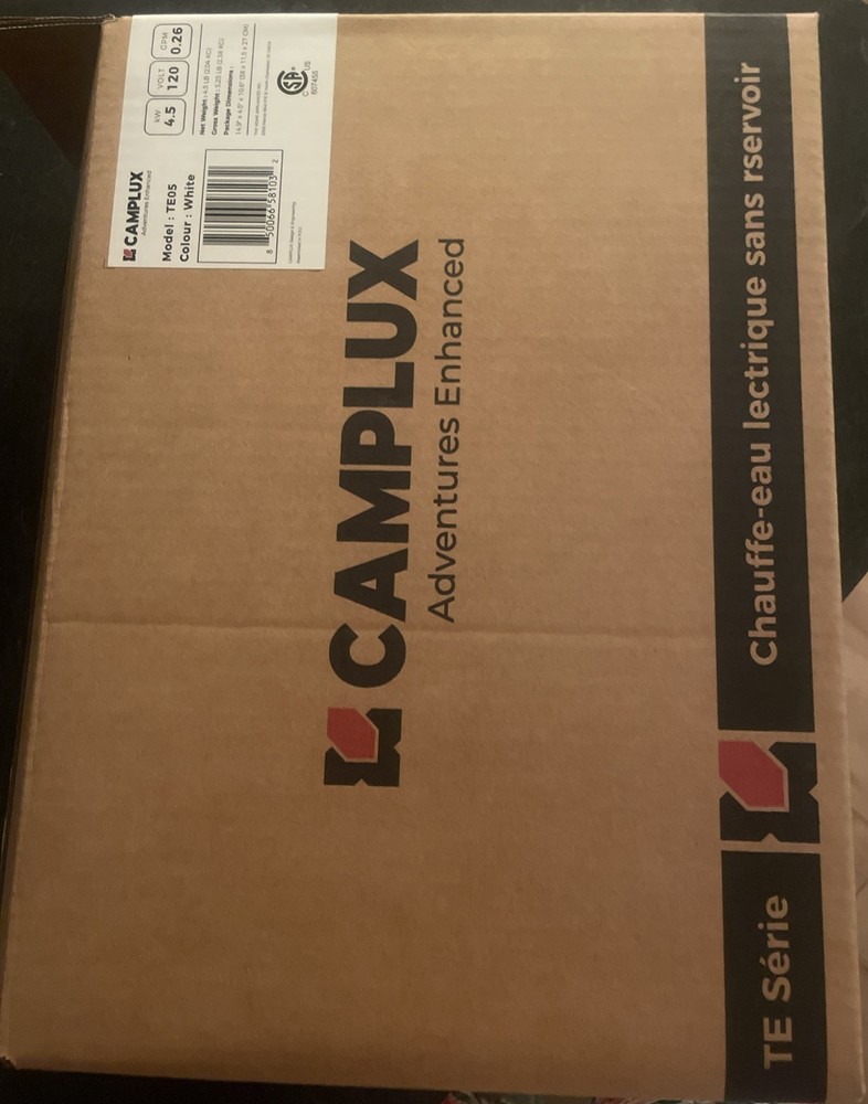 Camplux Tankless Water Heater