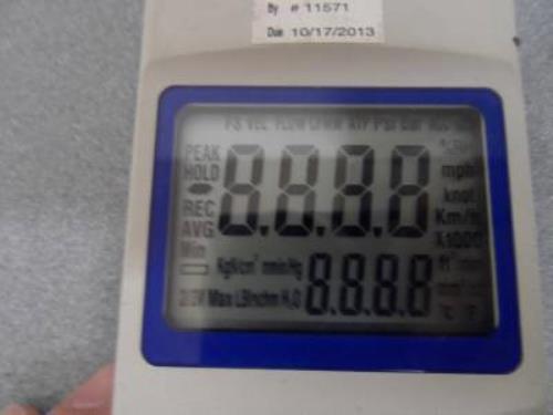 Anemometer Separate Probe model YK-80AP Type W/Case