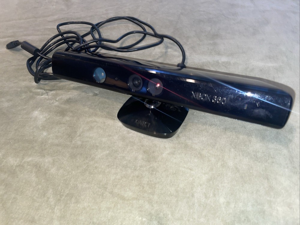 Genuine Microsoft Xbox 360 Kinect Connect Black Sensor Bar