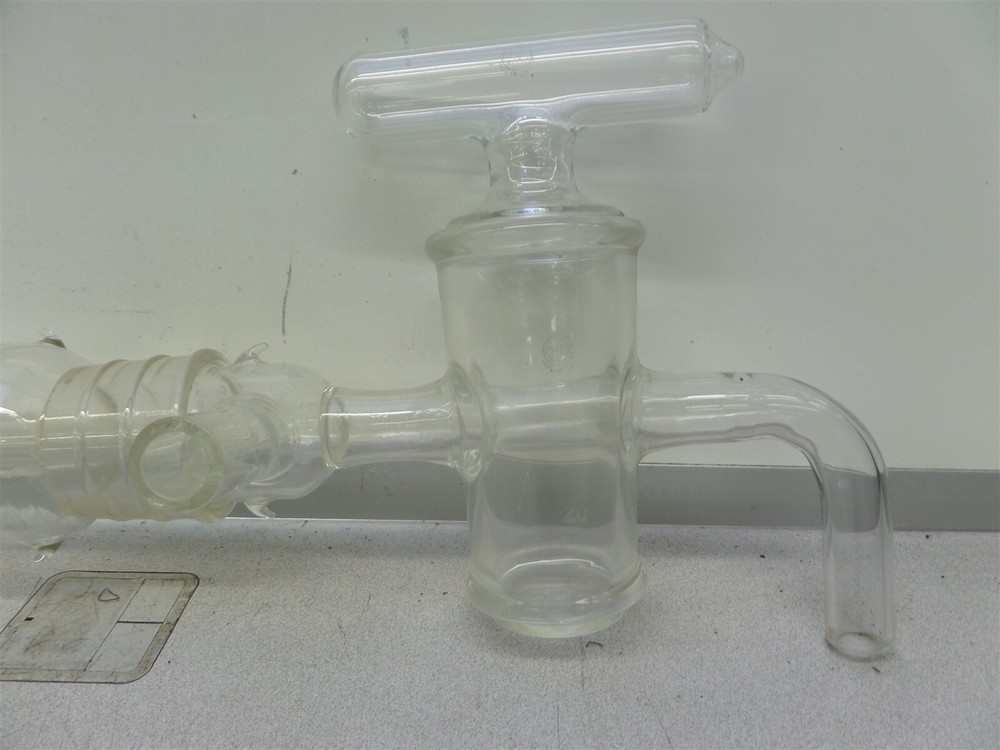 Pyrex 20 Laboratory Glass Manifold
