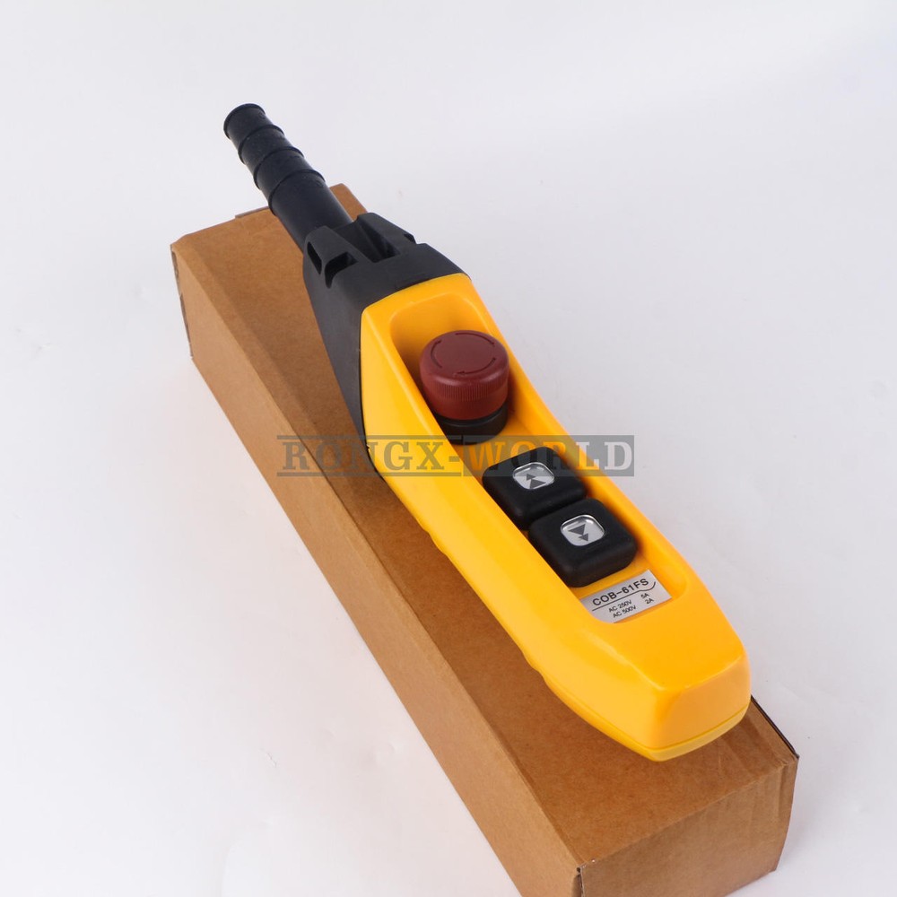 NEW COB-61FS COB Crane Hoist Control Button switch double speed