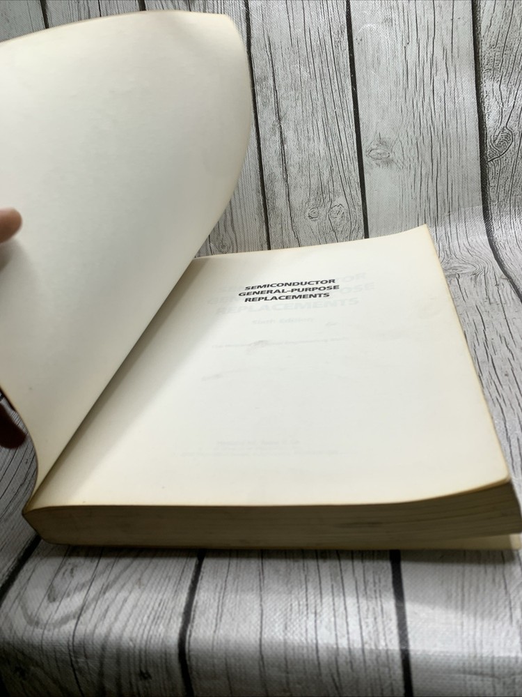 Sam’s Semiconductor General-Purpose Replacements Sixth Edition Book