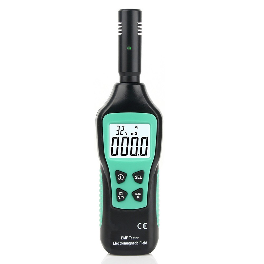 1 PC ABS LCD Radiation Dosimeter EMF Meter Electromagnetic Radiation Detector