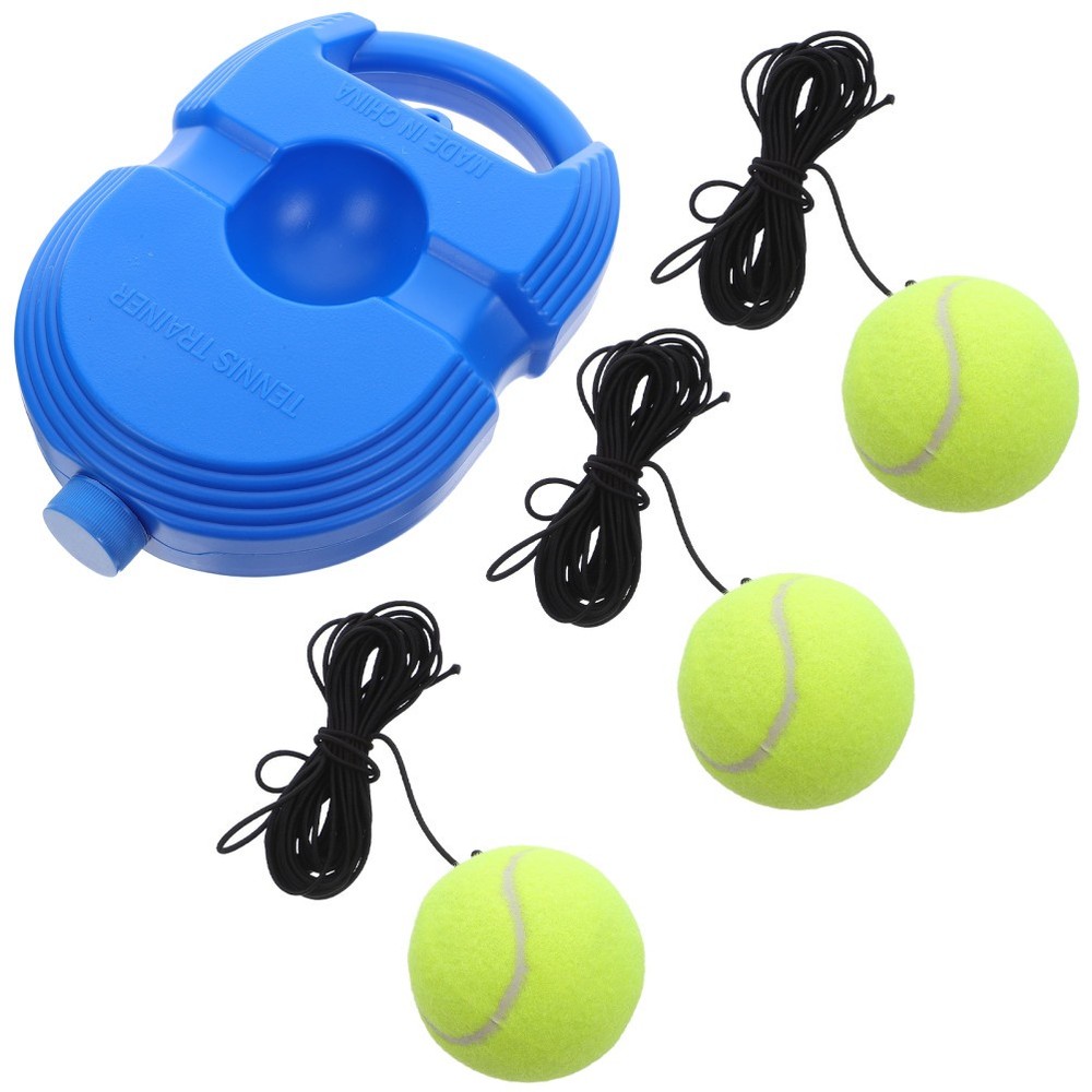 Tennis Trainer Rebounder Set With High Bounce Non Base Elastic String