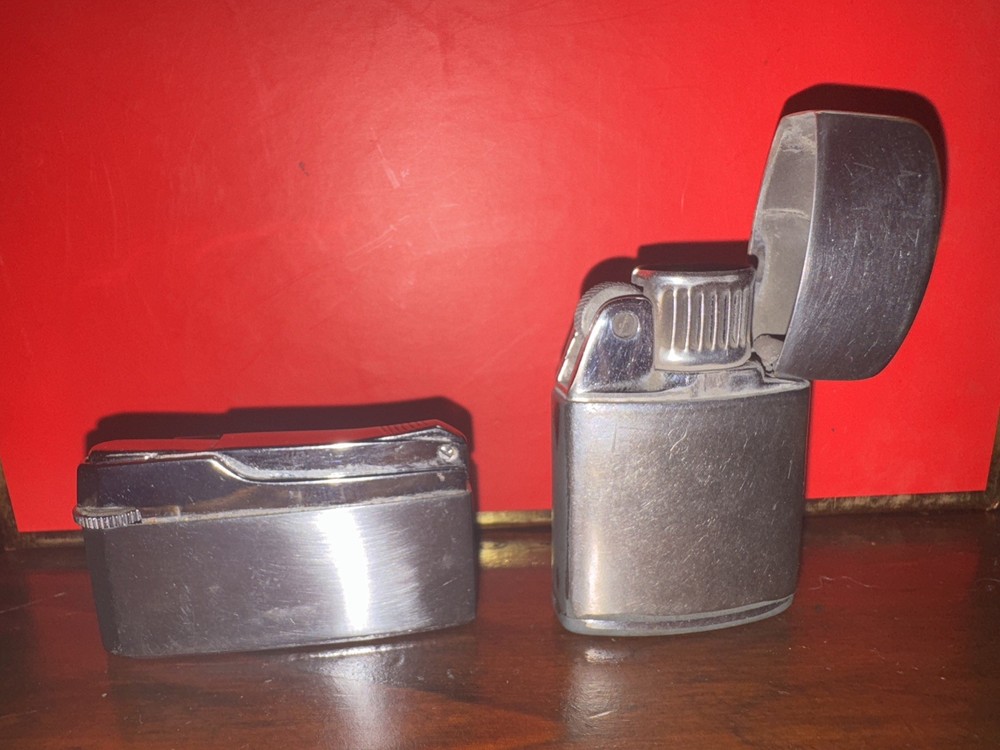 (2) Lighters Vintage RONSON WINDLITE Lighter, Sky-Lite