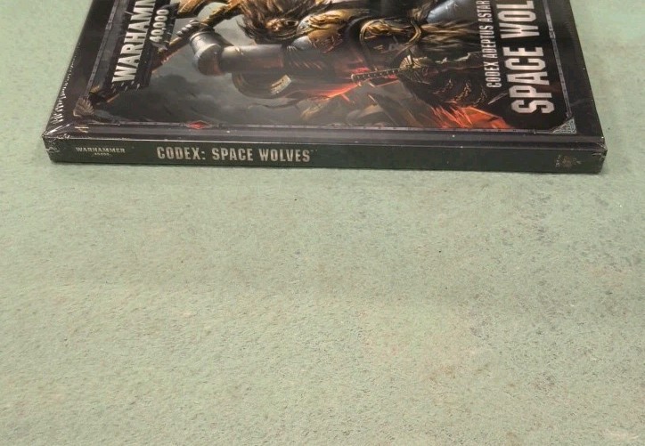 Warhammer 40k Codex Adeptus Astartes Space Wolves 8th Edition Sealed Hard Cover