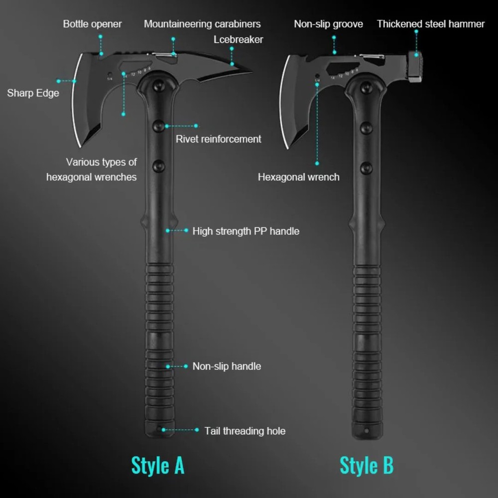 Vanguard Gen 2 Survival Axe | Multi‑Function Outdoor Tool