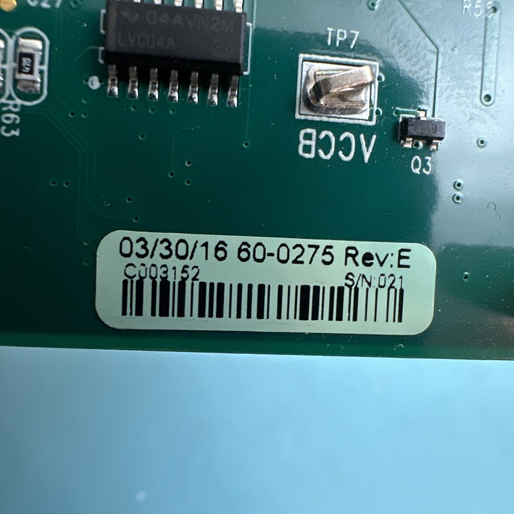 Sensory NLP DE3 board 60-0275-B