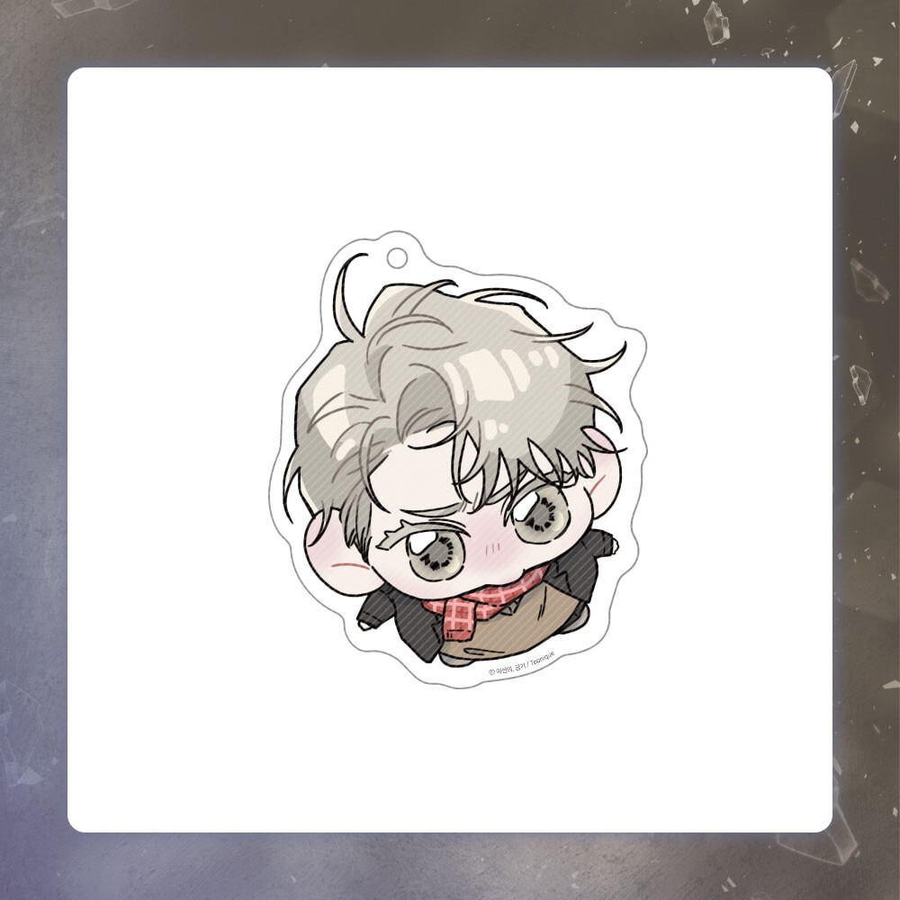 Webtoon MD [ Stained Blue 푸른 물 아래로 ] SD Acrylic Keyring SD 아크릴 키링 (TNQ535)