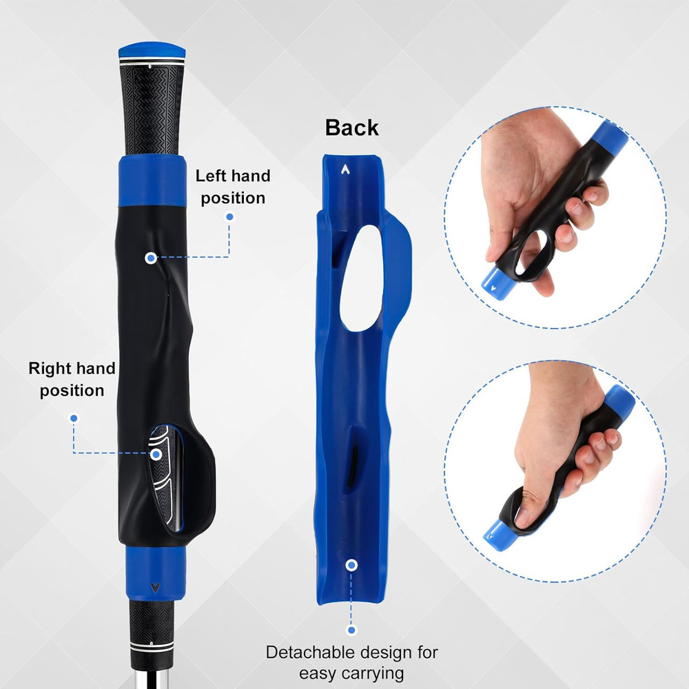 Golf Grip Trainer, Golf Training Aid Right Hand Lightweight Golf Swing Trainer A