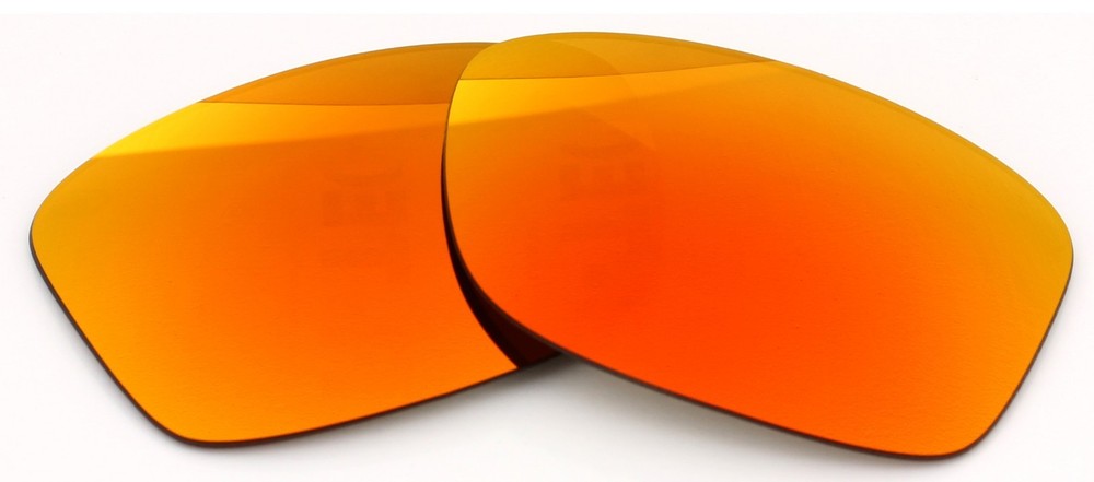 Polarized IKON Iridium Replacement Lenses For Oakley Jupiter Squared Fire Mirror