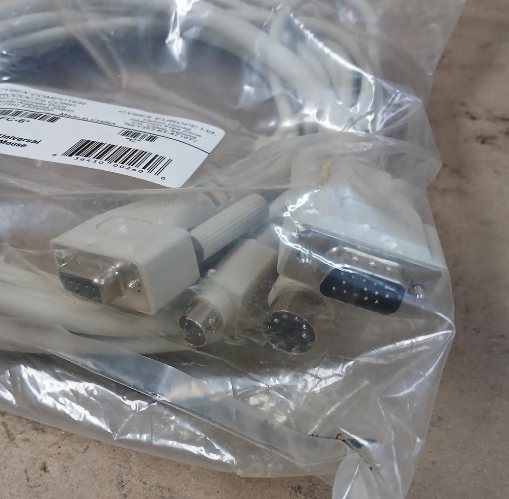 Cybex CUFC-6 / 6ft PS/2 or AT KVM Cable