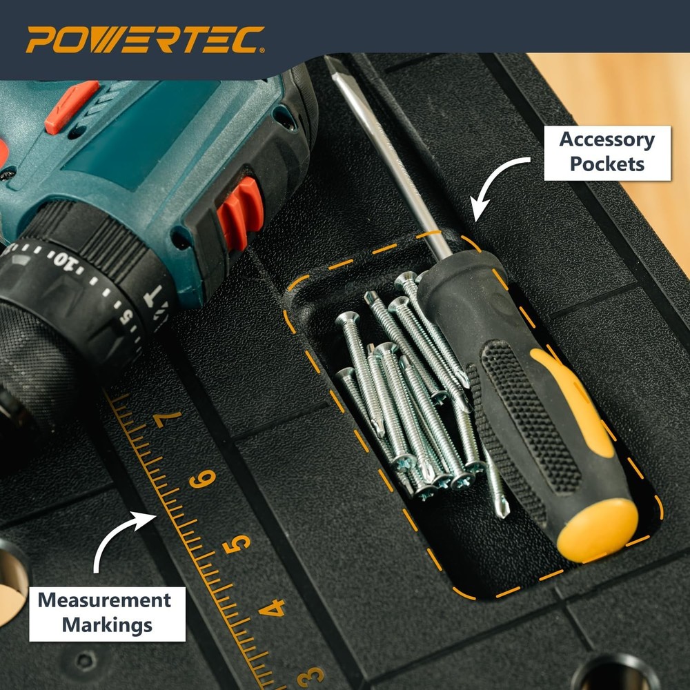 POWERTEC Portable Folding Worktable – Portable Folding Worktable (UT1014)