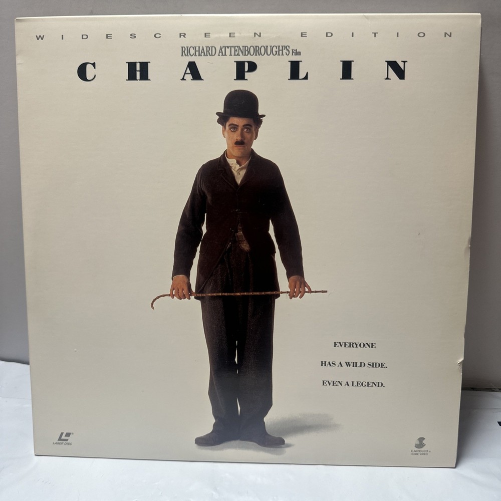 "Chaplin" Widescreen Laserdisc LD - Robert Downey Jr.