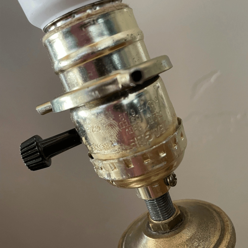 Elegant Brass Table Lamp