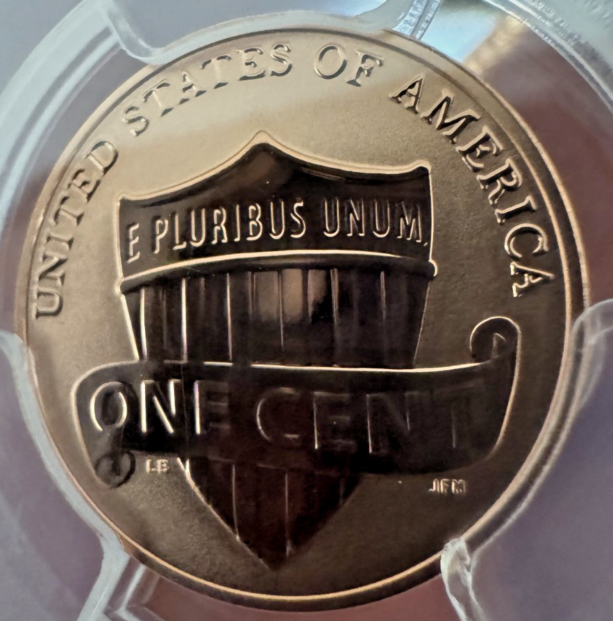 2018 S LINCOLN CENT PCGS REVERSE PR69 RD 50th Anniversary