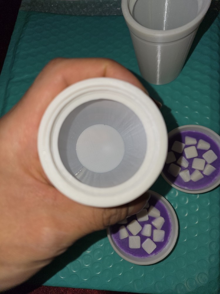 3d Print Lean Cup Herb Container