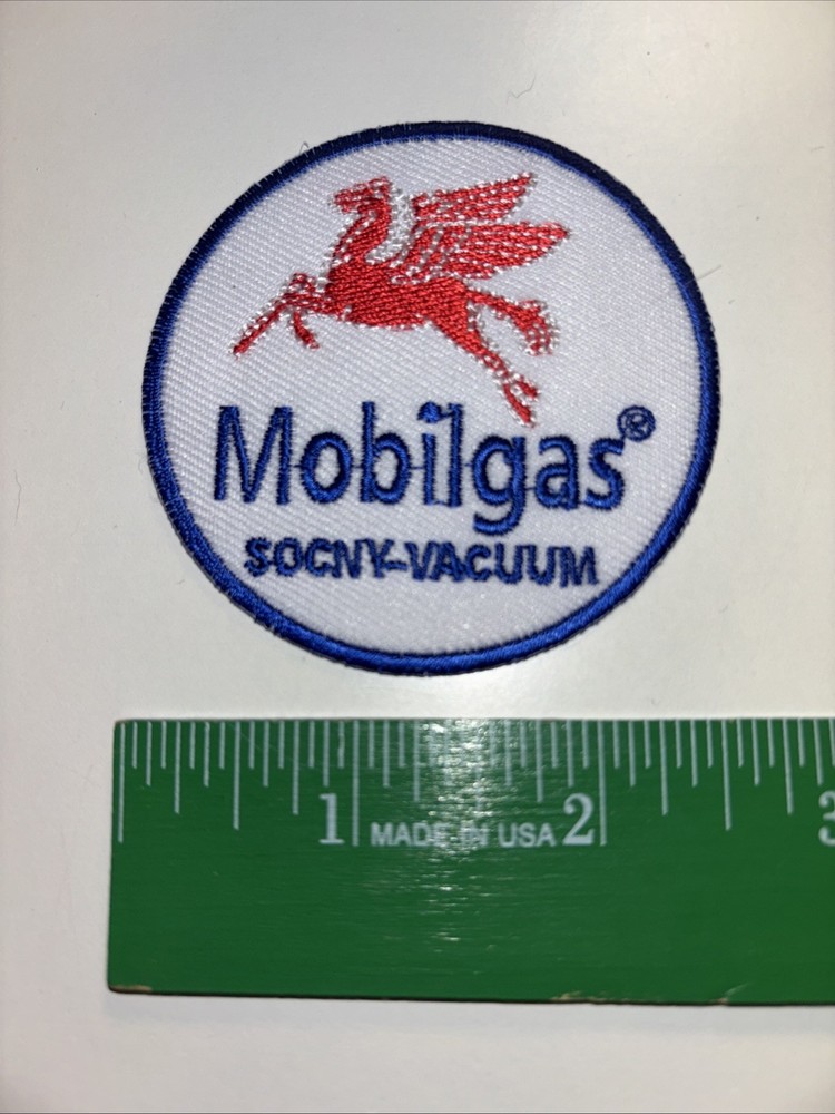 Mobil gas Embroidered Patch