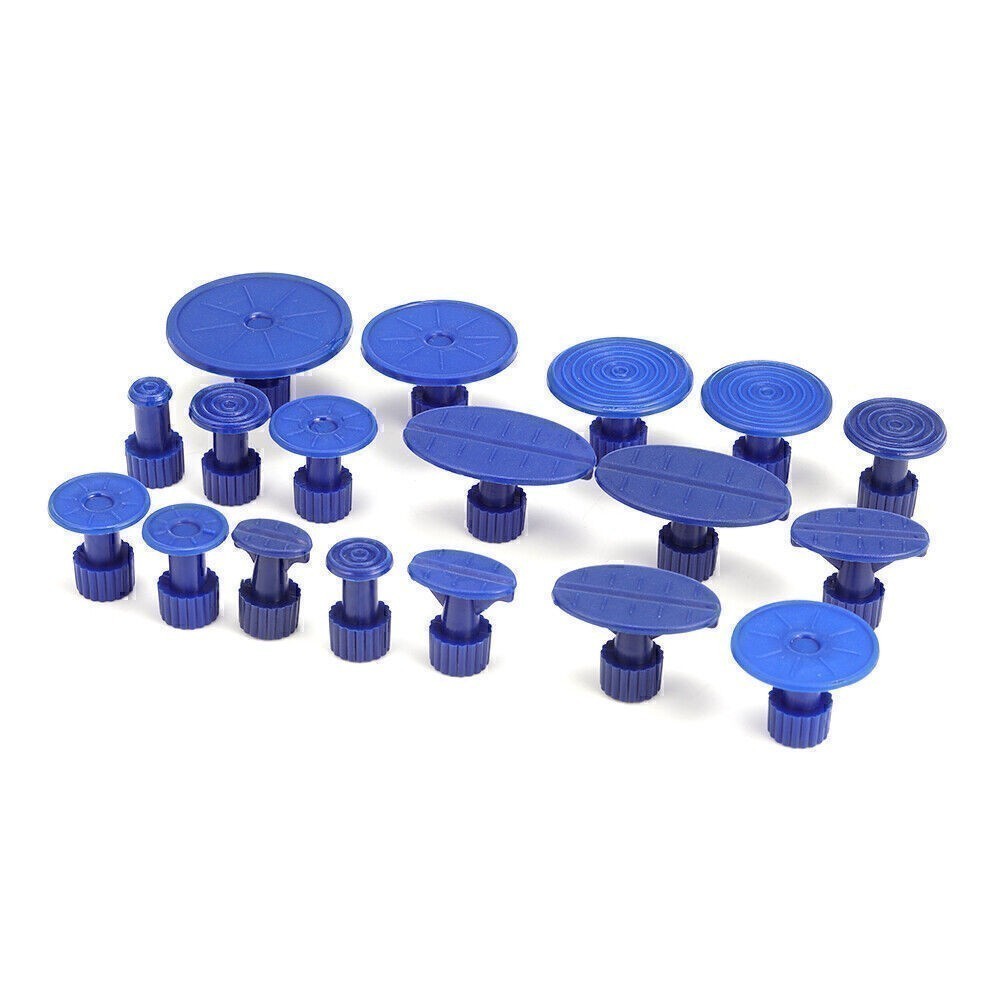 T-Bar Paintless Slide Hammer Dent Puller Repair Tool Removal Pulling Tabs Kit U#