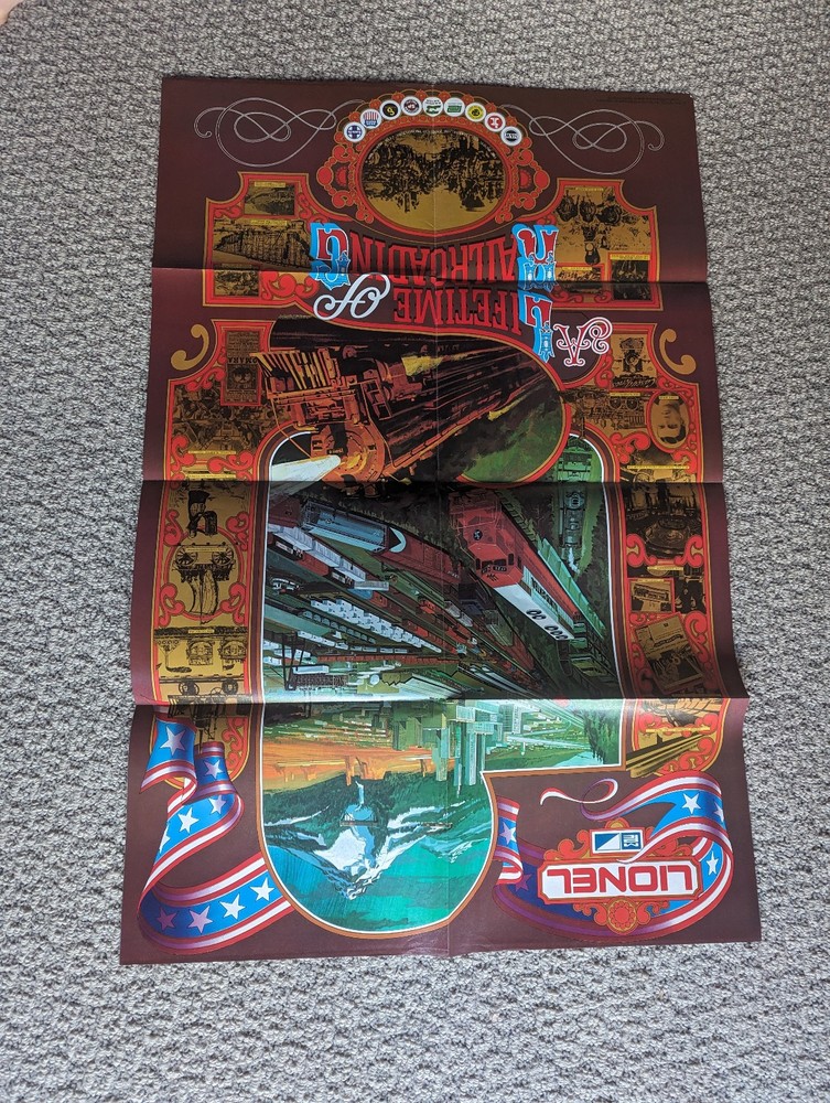 Lionel 1970 Catalog with poster