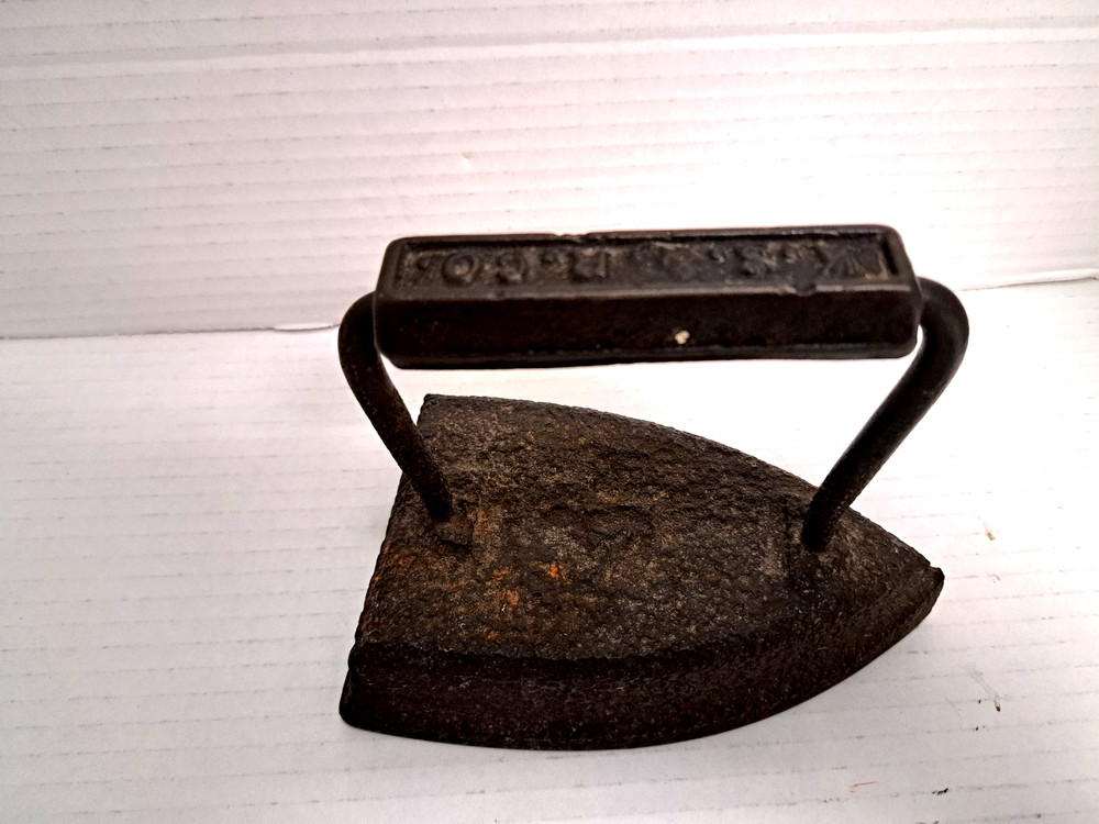 vintage clothes flat iron