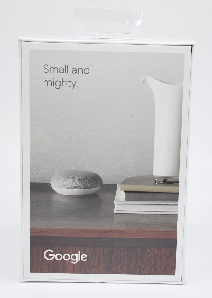 Google Nest Mini (2nd Generation) Smart Speaker Chalk - NEW/SEALED