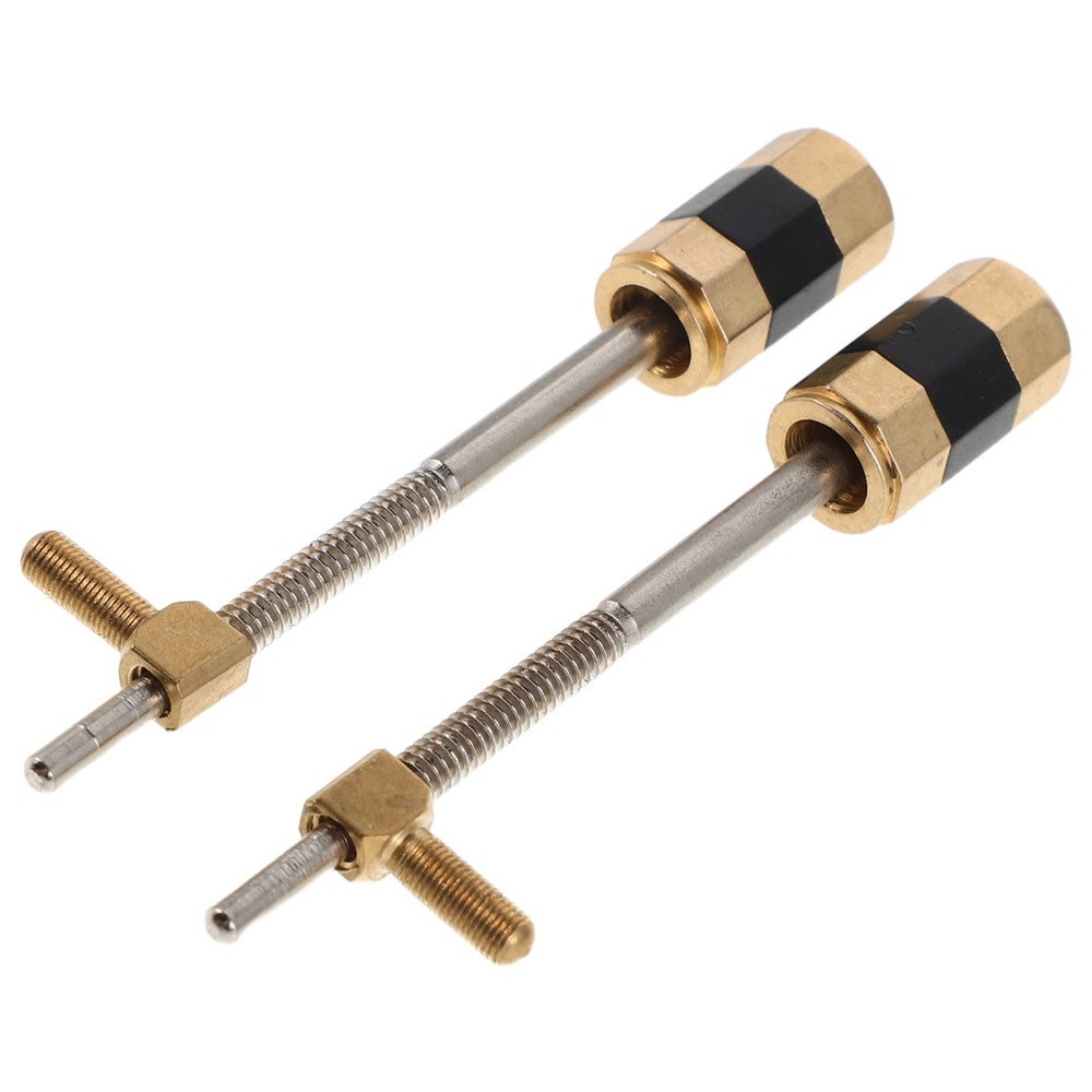 2 Pcs Violin Bow Screw Musical Equipment Accessory Professional Part