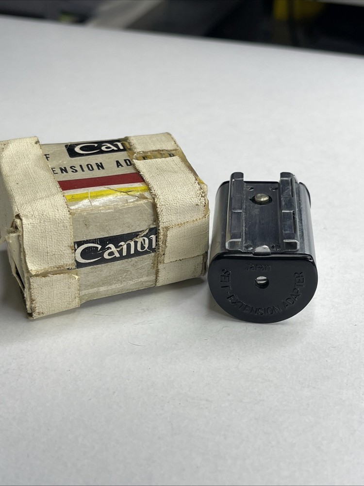 CANON RANGEFINDER FLASH "SELF EXTENSION ADAPTER" IN BOX