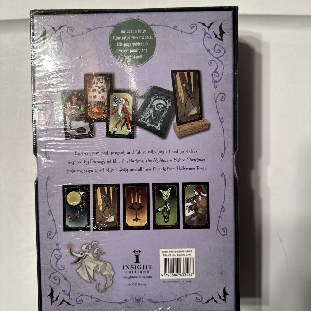 Disney’s The Nightmare Before Christmas Mega-Sized Tarot Deck & Book.