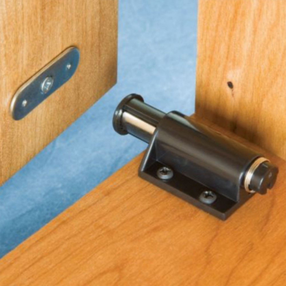 2x Push To Open Touch Latch 46mm*38mm Accessaries Cupboard Drawer Hardware