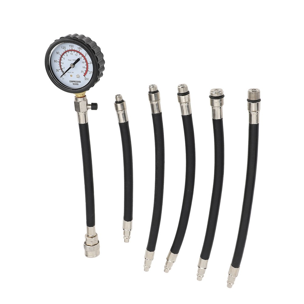 Petrol Engine Cylinder Compression Tester Kit 0 To 300psi Versatile High Ac MFUK