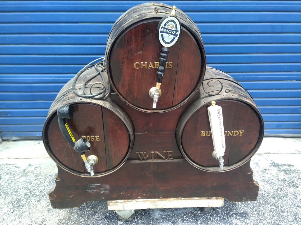 WINE COOLER WINE BARRELS