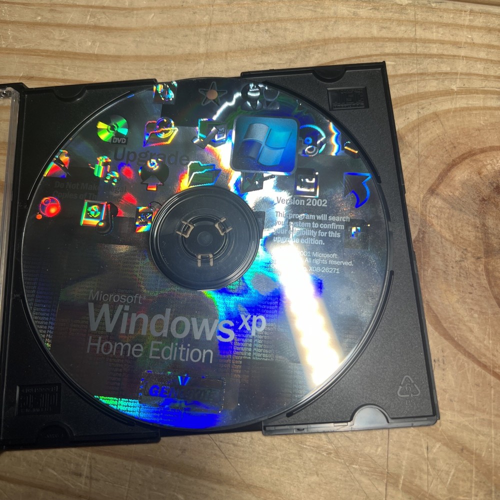 Microsoft Windows XP Home Edition 2002 Upgrade With Product Key