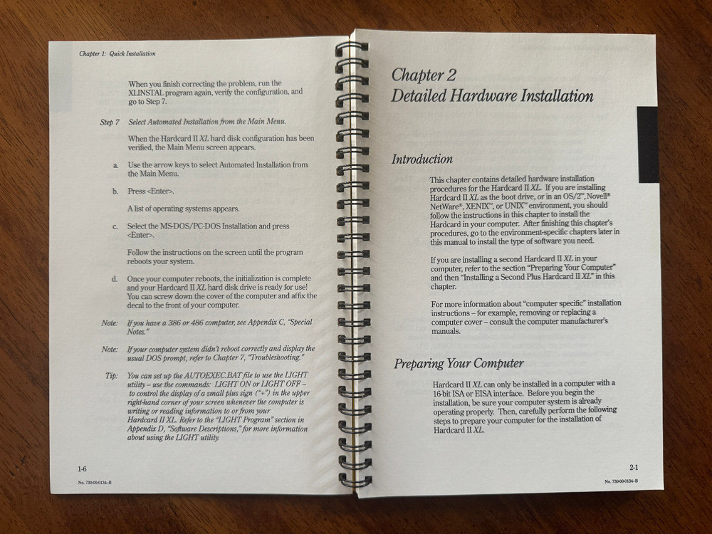 Quantum Plus Hardcard II XL Installation Guide