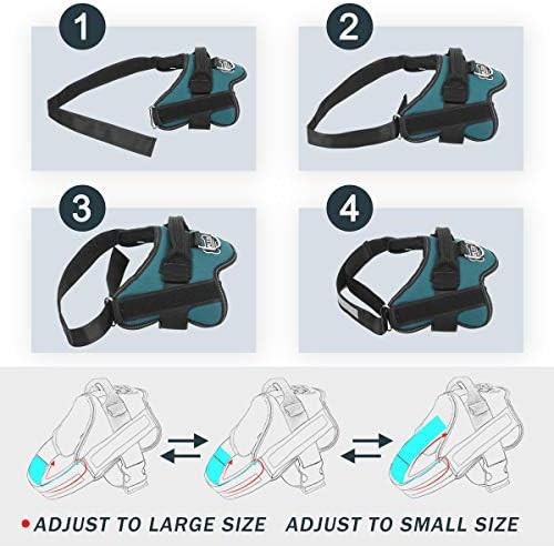 No Pull Reflective Dog Harness Adjustable with Handle
