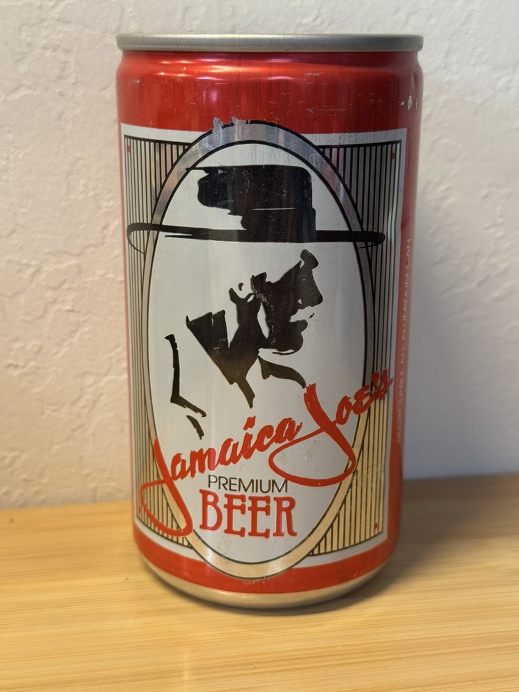 Jamaica Joe's Premium - Empty Beer Can - Bottom Opened