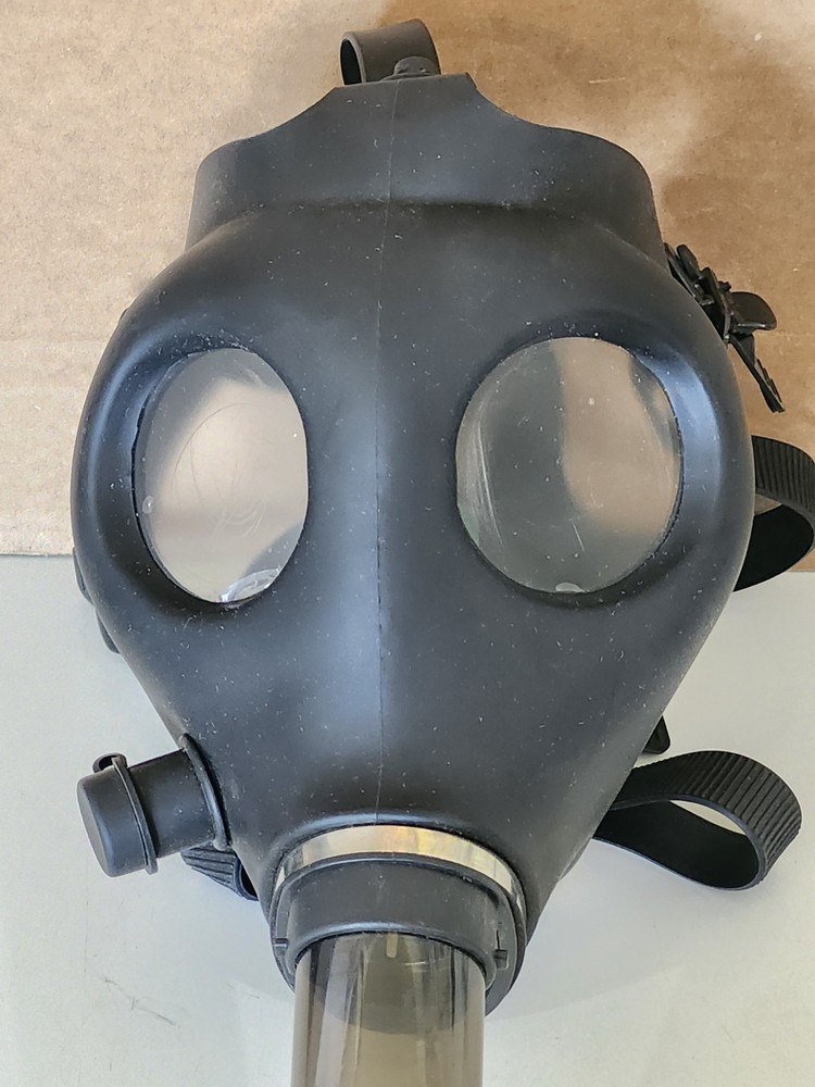 8in Skull Face Gas Mask